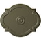 Ekena Millwork Waltz Ceiling Medallion (Fits Canopies up to 4 1/2"), 21 1/4"W x 17 3/8"H x 1"P, Painted Turtle CM21WAPTF - alternate 1